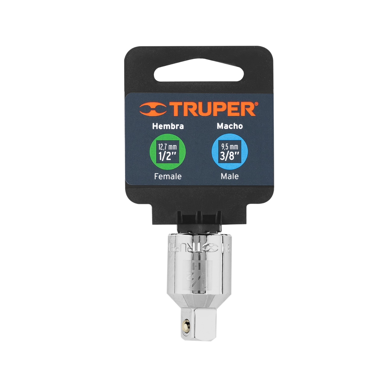 ADAPTADOR CHICHARRA 1/2 HEMBRA A 3/8 MACHO - Imagen 3