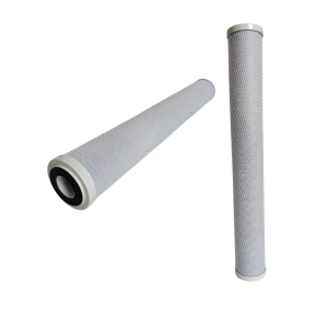 PIEDRA CARTUCHO FILTRO CARBON SOLIDO 2 X 20 10 MICRON