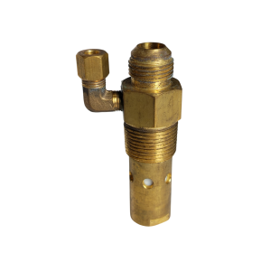 CHEQUE 3/4 M/NPT X 1/2 M/FLARE VALVULA ALIVIO 1/8 H/NPT