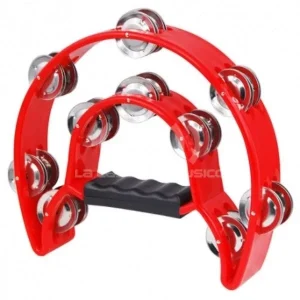 PANDEROS MEDIALUNA ROJO