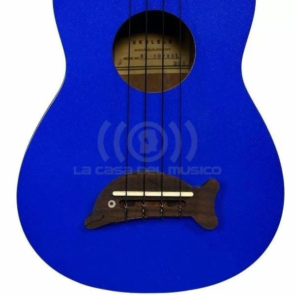 Kala MK-SD/MBL Dolphin Series Soprano Ukulele - Imagen 2