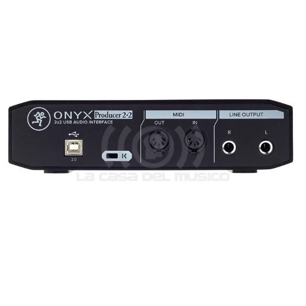 Interfaz Mackie Onyx Producer 2×2 - Imagen 2