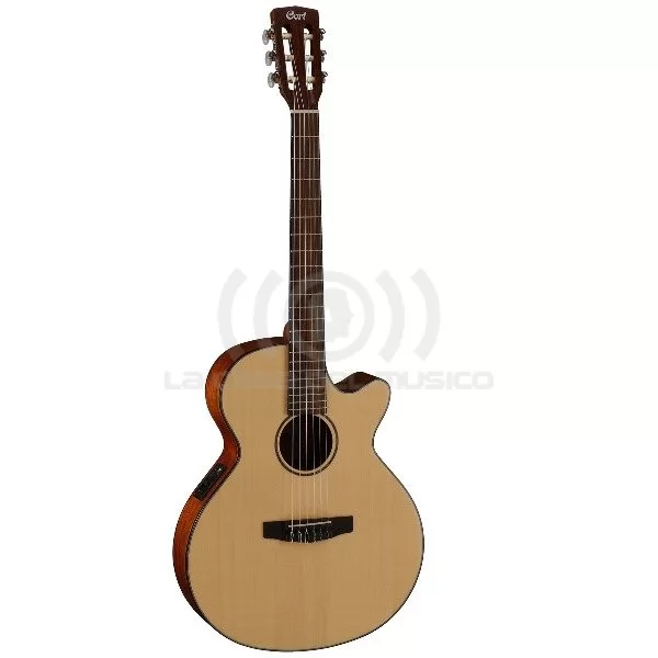 Guitarra electroacústica CORT CEC3-NS NYLON