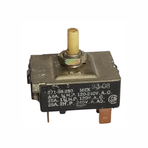 SWITCH AIRE ACONDICIONADO LISO ROSCA NO. 9308