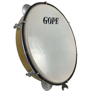 GOPE Pandeiro 10″ 7 Afinadores Parche Poroso 641 EPP