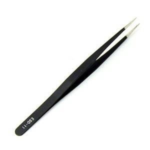 PINZAS DE PRECISION ANTIESTATICA ANTIMAGNETICA ACERO ESD-11