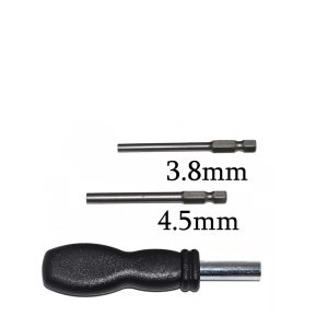 Pack destornillador y puntas gamebit 3.8mm y 4.5mm