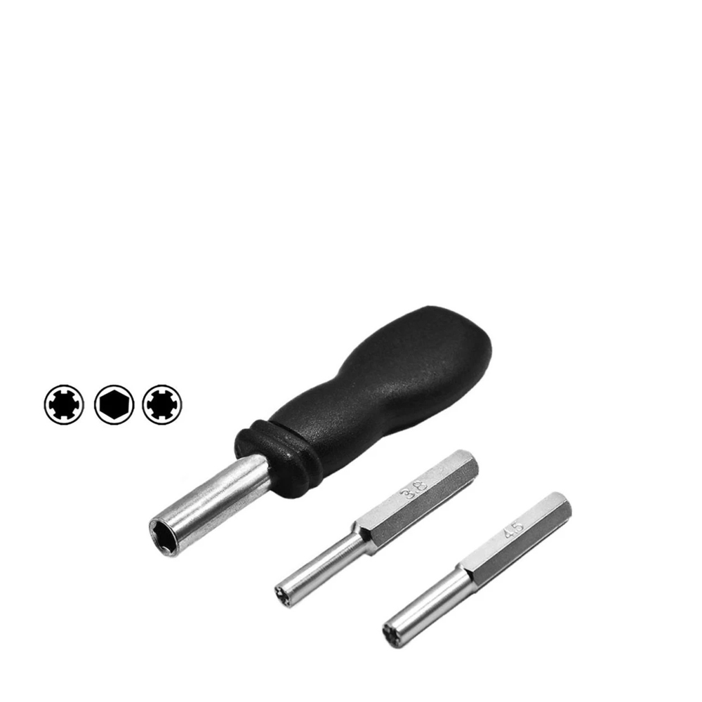 Pack destornillador y puntas gamebit 3.8mm y 4.5mm - Imagen 2