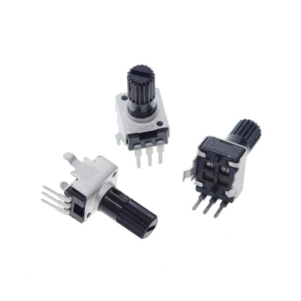 5x Potenciometro vertical tipo RV09 5K ohm lineal 0,05w resistencia ajustable - Imagen 2