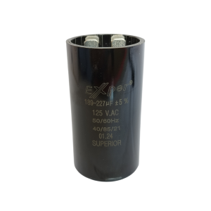 CAPACITOR ARRANQUE 189-227 MICROFARADIO 110 VOLTIOS