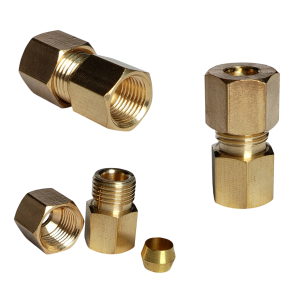 CONECTOR 1/8 HEMBRA NPT X 1/4 COMPRESION