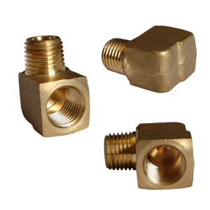 CODO NIPLE BRONCE 1/4 HEMBRA NPT X 1/4 MACHO NPT