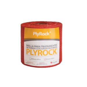 MALLA PLYROCK # 982042 TERMO-SOLDADA ROJO/BLANCA ROLLO 15CMX45M