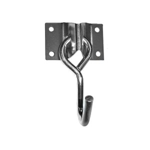 GANCHO HAMACA DAMESA/RAW-PLUG #9.5MM C/PLACA PIEZA