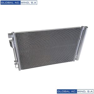 CONDENSADOR HYUNDAI ACCENT 13-17 VELOSTER 13-16 KIA RIO 13-16 GLOBAL A/C WIND
