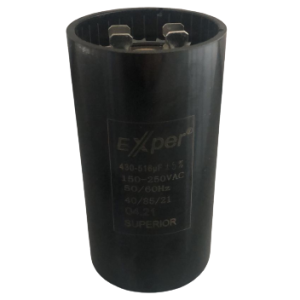 CAPACITOR  ARRANQUE 430-516 MICROFARADIOS 220 VOLTIOS