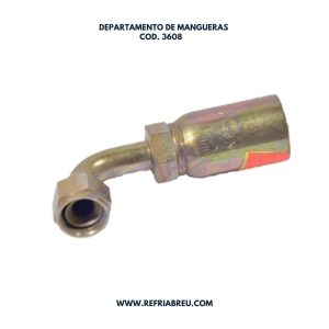 TERMINAL MANGUERA HIDRAULICA 1/2» H/F CURVO 45º