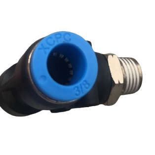 TEE PLASTICO COMBINADA 3/8 A.R. X 3/8 A.R. X 1/4 M/NPT - Imagen 2