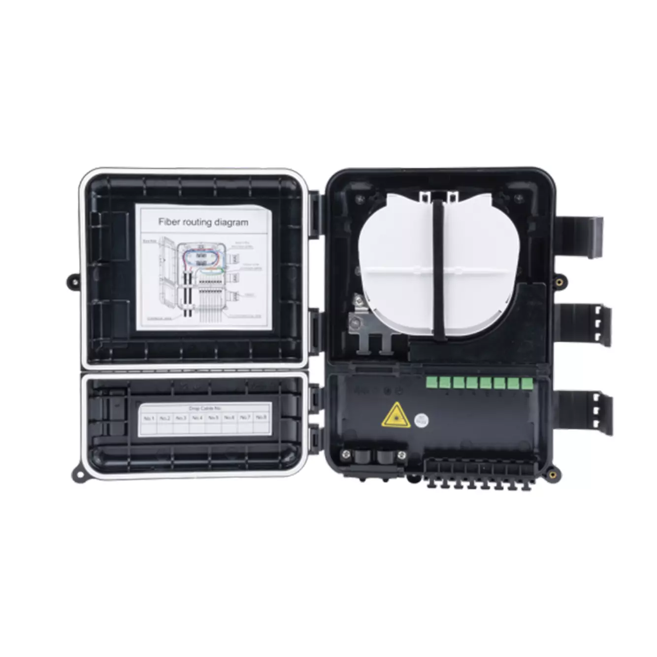 FiberHome Caja de Distribución de Fibra Óptica FDP-440A