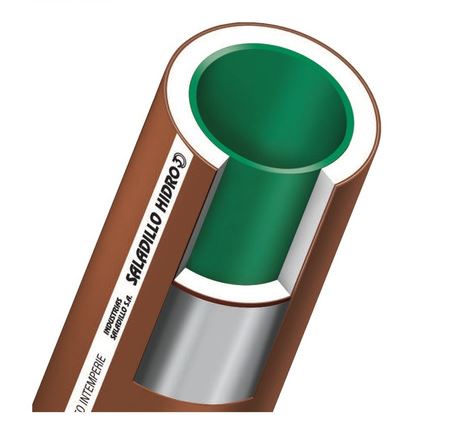 TUBO HIDRO 3 ALUMINIO 3/4 X 6 MTS AGUA CALEFACCION (76) - Imagen 2