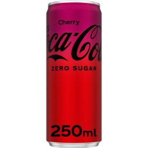 Coca Cola Zero Sugar Cherry (24 x 0,25 Liter blik NL)