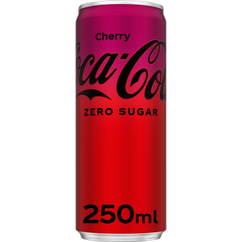 Coca Cola Zero Sugar Cherry (24 x 0,25 Liter blik NL)