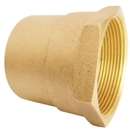 BRONCE COLORADO – TUBO HEMBRA RED ENCHUFE – SF 13 MM X R 9 MM – COHUI