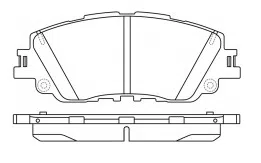 Pastillas Delanteras Rocar Brakes RAV4 2018- MXAA52L - Imagen 2