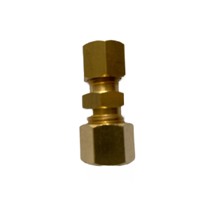 UNION BRONCE COMPRESION REDUCIDA 5/16 X 1/4