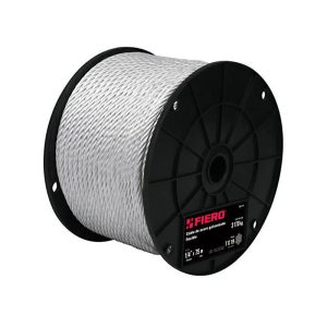 CABLE RIGIDO ACERO FIERO-TRUPER #44205/CAB-1/8R 1/8 PULG HILO 7X7 PIE