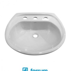 FERRUM – LEA3 B – ANDINA – LAVATORIO 3 AGUJEROS BCO