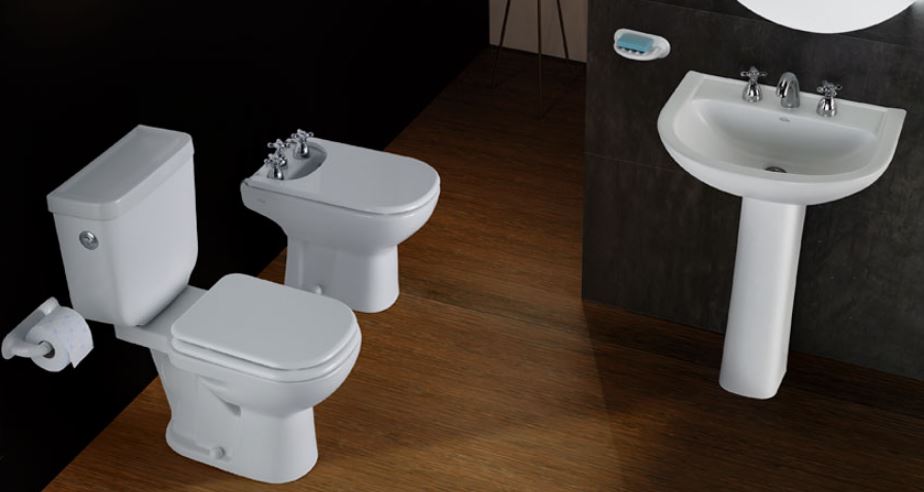 FERRUM – TBX B – TAPA MDF H/METAL CR P/BIDET BARI BCO - Imagen 3
