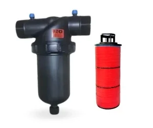 Filtro de Discos para Riego de 1 1/2 pulgadas con Salida y Entrada Tipo Macho