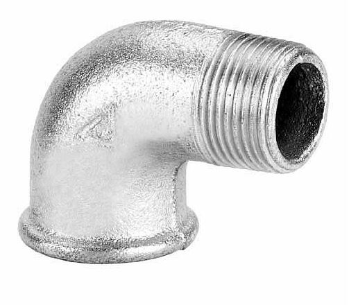 CODO A 90 GALV 1 1/2 MH