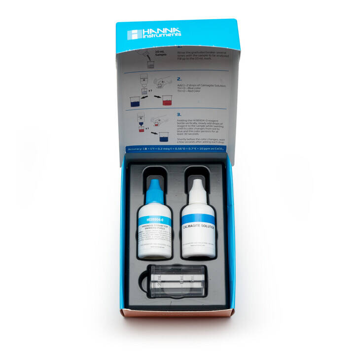 Test Kit Químico Rápido de Dureza Total - Imagen 2