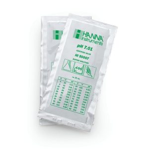 Sobres con solución de calibración técnica de pH 7.01 (25 x 20 mL)