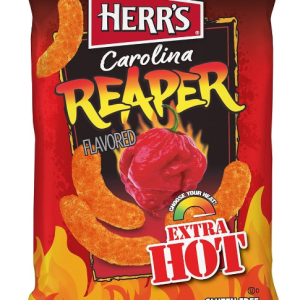 Herr’s Carolina Reaper Flavored Extra Hot Cheese Curls (170 g. USA)
