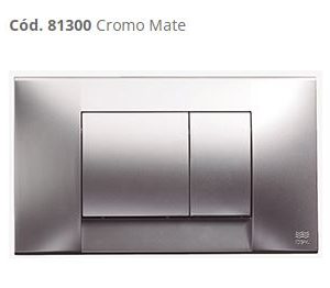 IDEAL – TAPA C/2 TECLAS Y CHASIS EXT P/DEP P/EMBUT SUMA CR MAT (81300)