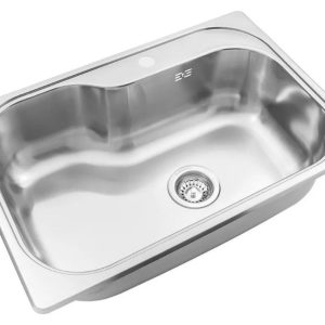 JOHNSON – LUXOR SI71 STA – PILETA SIMPLE 71 X 48.2 X 21 AC SATIN 304