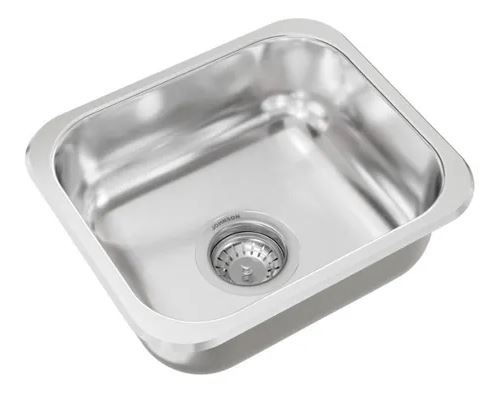 JOHNSON – E28 – PILETA SIMPLE 34 X 28.5 X 15 AC PUL 304