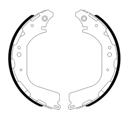 Zapata Rocar Brake D21 4×4 89- Frontier 98- - Imagen 2