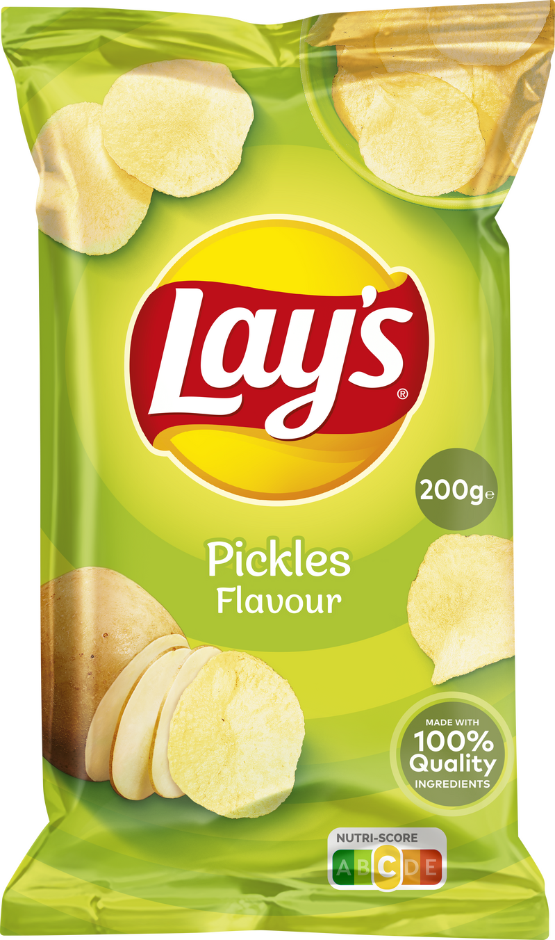 Lay’s Pickles Chips (18 x 200 gr.)
