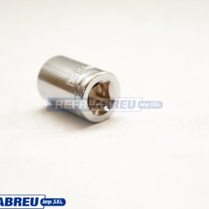 CUBO CROMADO 3/8 X 14 MILIMETROS HEXAGONAL