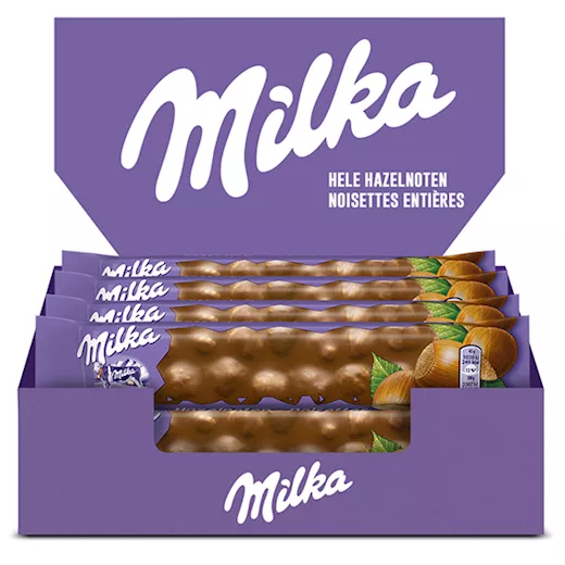 Milka Hele Hazelnoot (30 x 45 gr.)