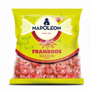 Napoleon Framboos Kogels (1000 Gr.)