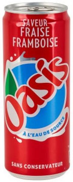 Oasis Fraise Framboise (24 x 0,33 Liter blik BE)