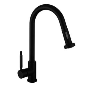 PIAZZA – 10300NE GOURMET ACERO NEGRO – GRIF MONOC P/COCINA P/MES C/ROC