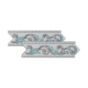 LISTEL AZULMAT #A-20 AZUL PIEZA 6X20CM