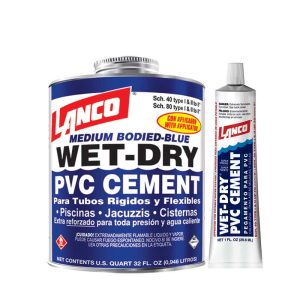 PEG. PVC LANCO WET DRY #TP248-10 AZUL AREAS HUMEDAS/SECAS 1.69OZ.