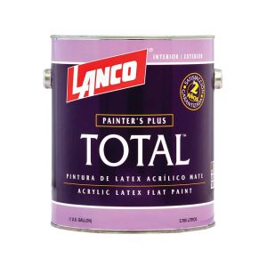 PINTURA LANCO TOTAL #TL1424-5 LATEX BLANCO 1/4 GL.